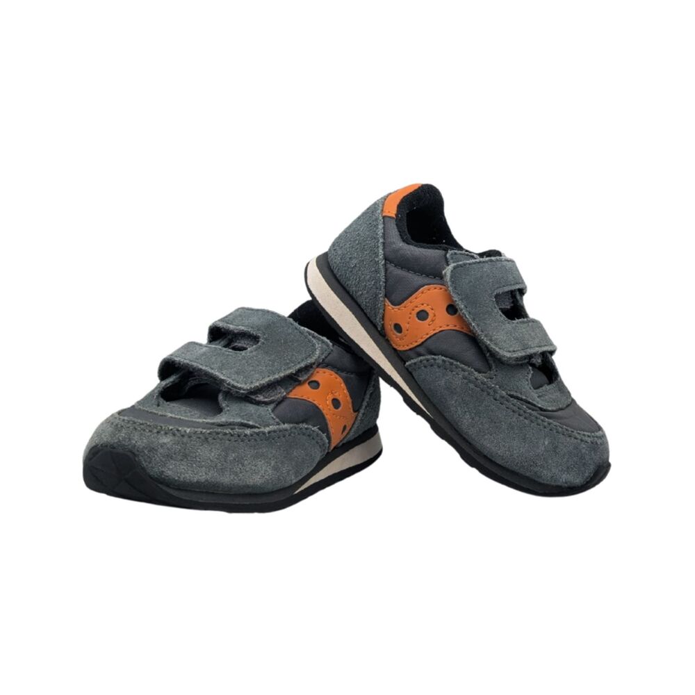 Saucony Grey Jazz Hook Loop Sneakers Size Toddler 7